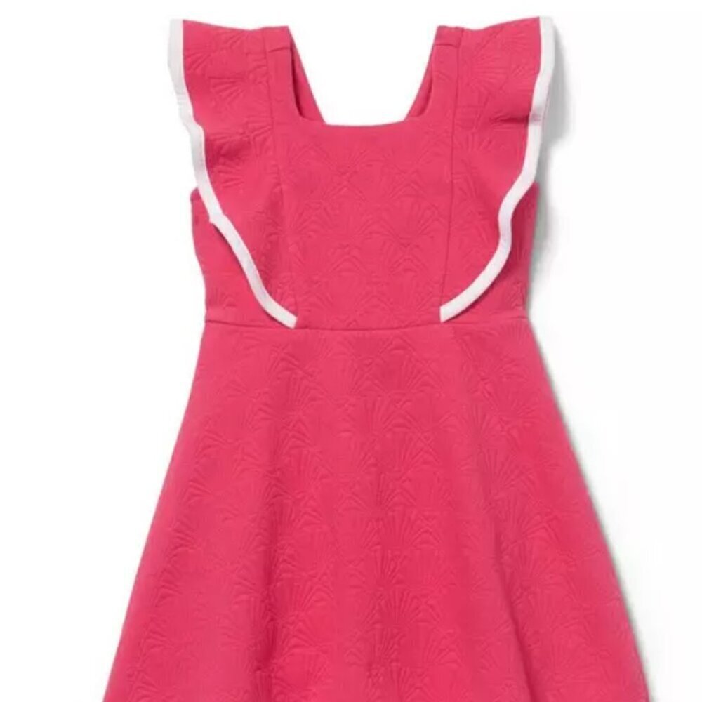 Janie and Jack Toddler Girl Easter Quilted Jacquard Dress Size 18-24M